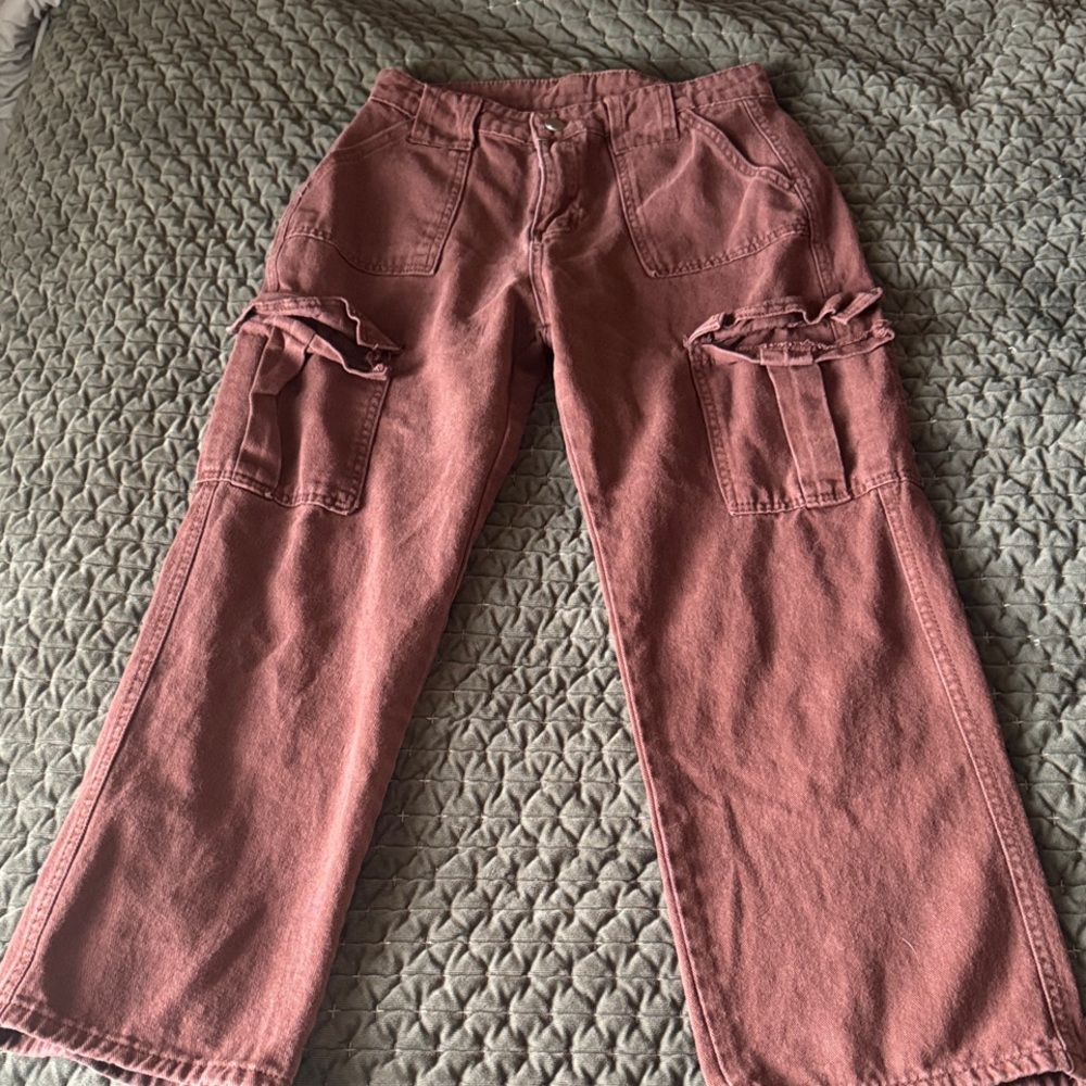 Rust Cargo Pants